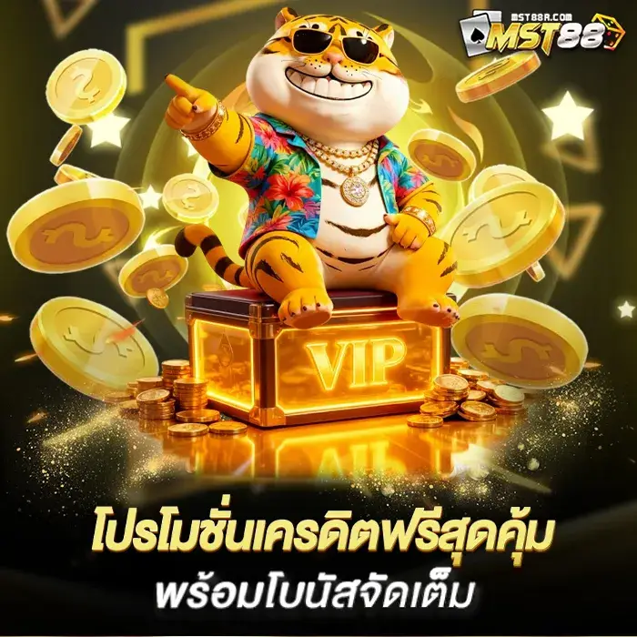 โปรโมชั่นเครดิตฟรรีสุดคุ้ม MST88
